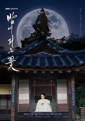 夜晚开的花的海报